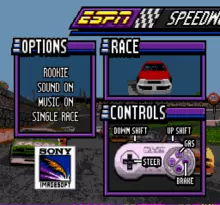 Image n° 1 - screenshots  : ESPN Speedworld (Beta)